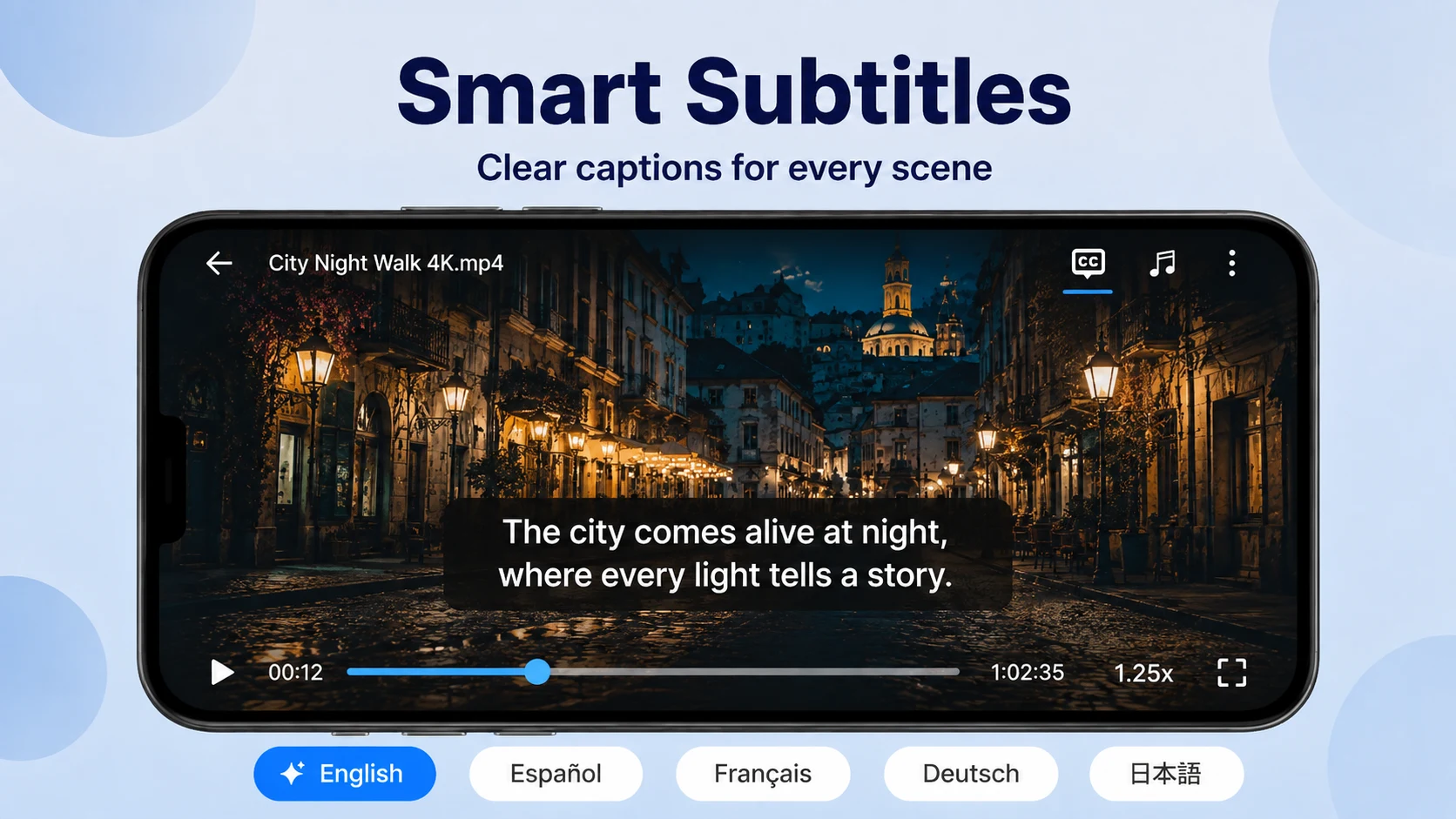 HDx Video Player all formats screenshot