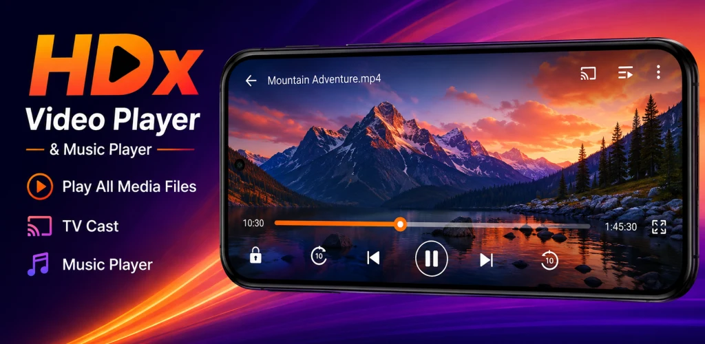 HDx Video Player all formats screenshot
